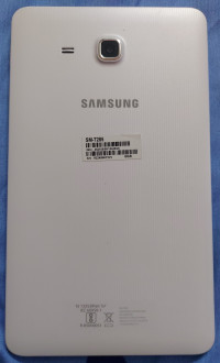 White Samsung  Galaxy Tab 7