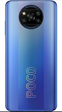 Steel Blue POCO  X3 pro