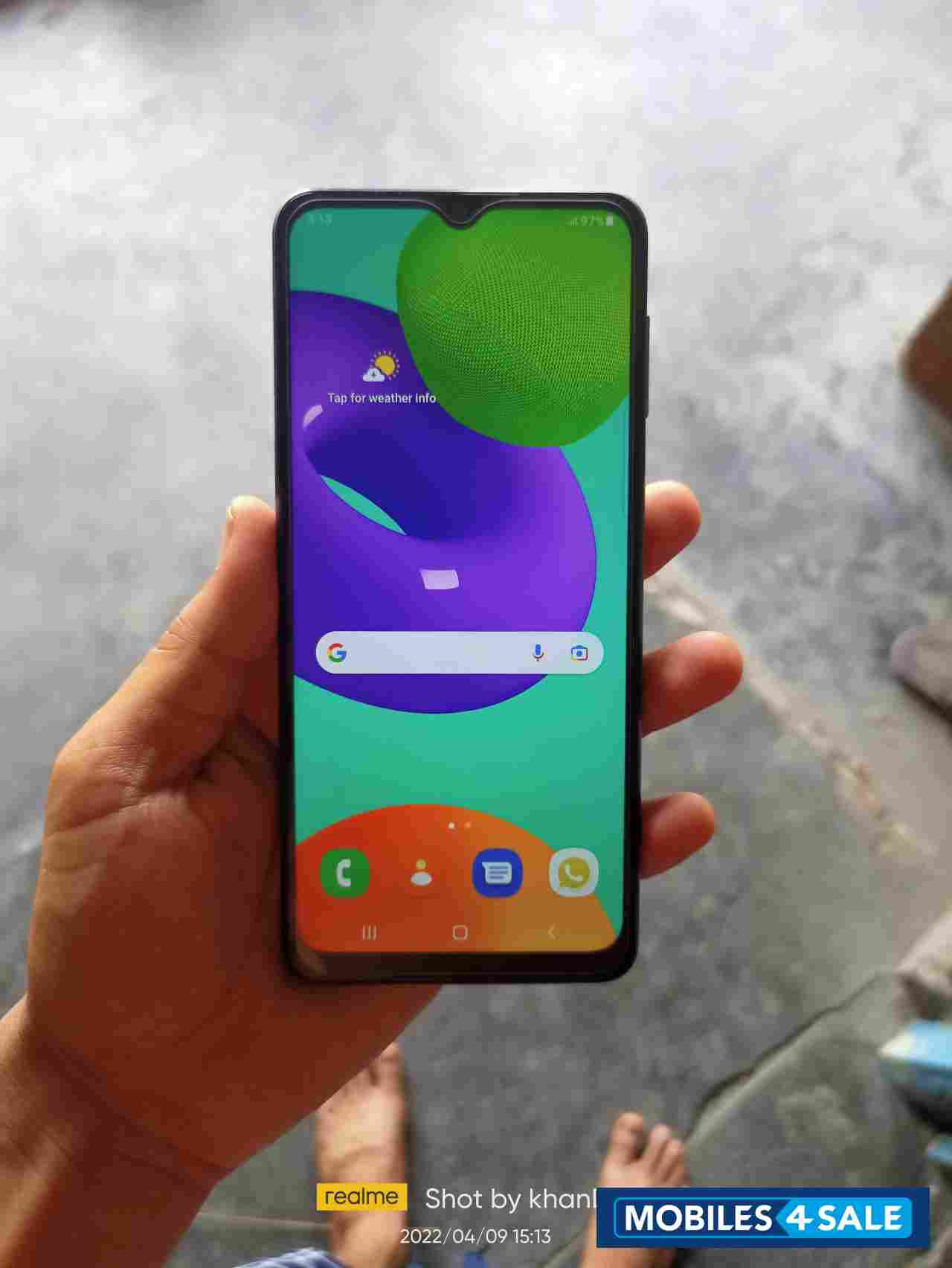 Blue Samsung  Galaxy M32 5g