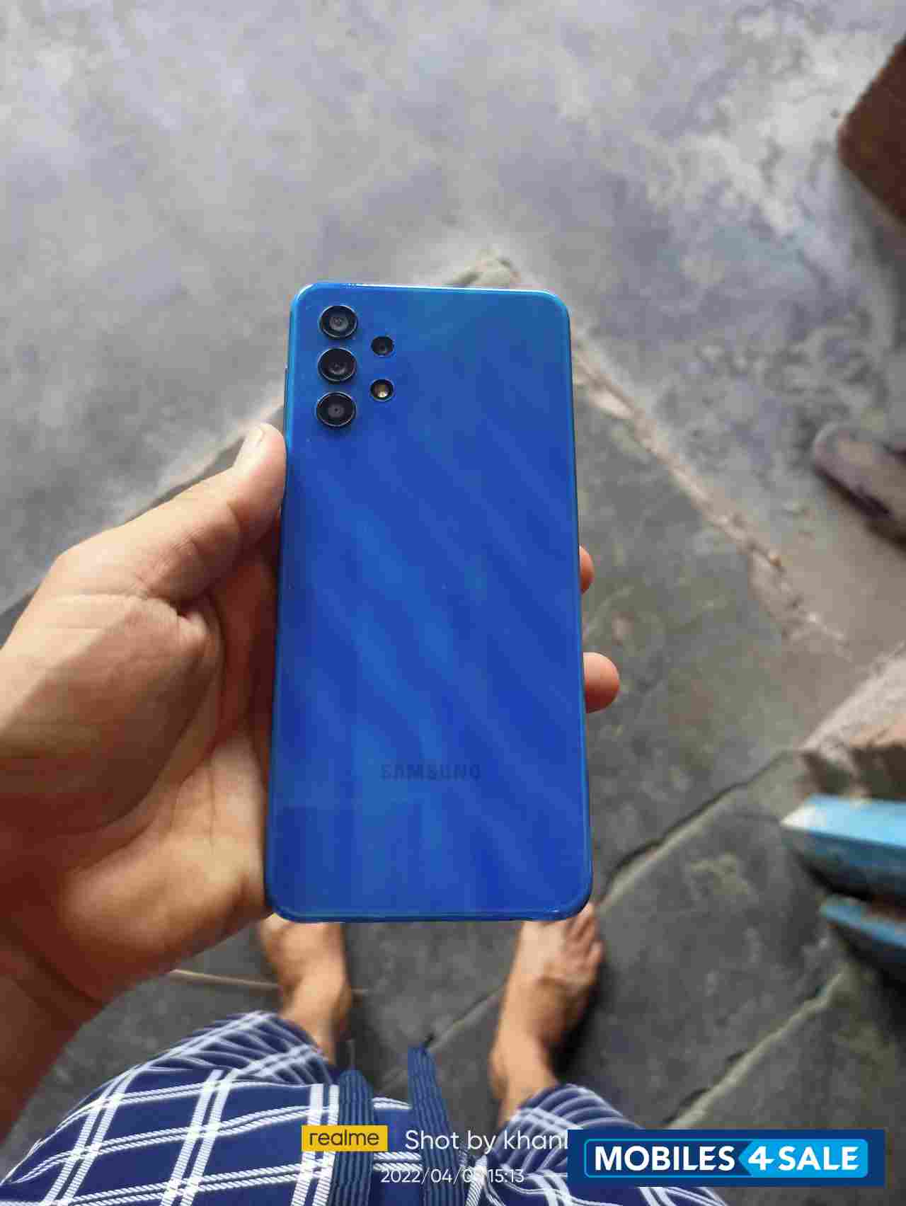 Blue Samsung  Galaxy M32 5g