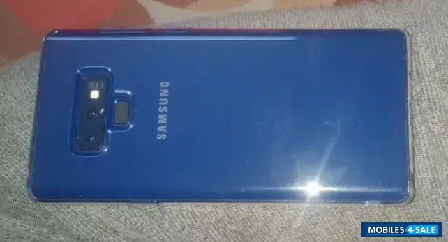 Blue Samsung  Samsung galaxy note 9