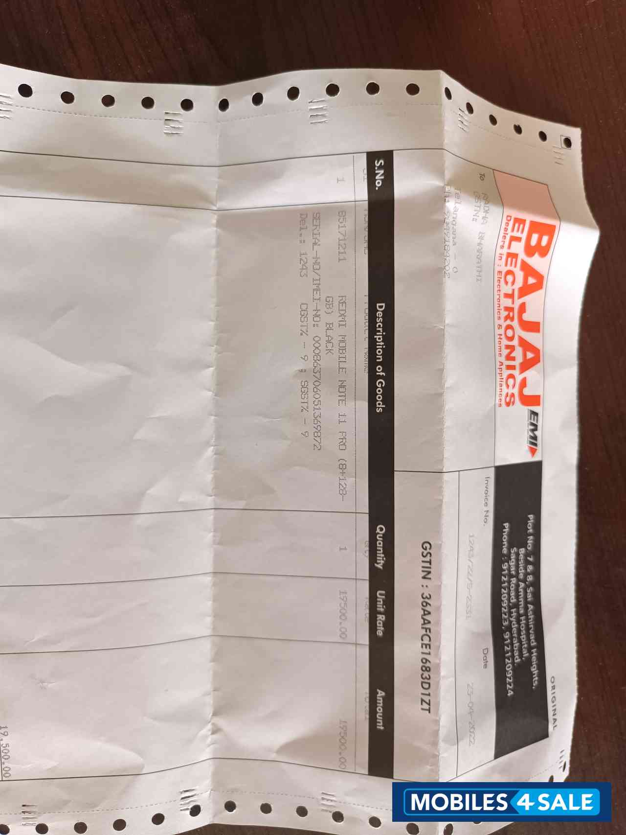 Black Xiaomi  Note 11 pro