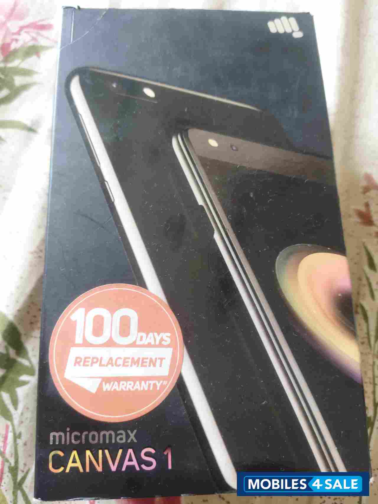Black Micromax Canvas 1