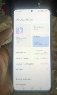 Redmi  Mi 11X 5G 6gb 128 gb