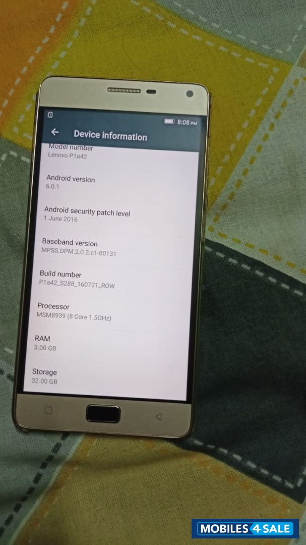 Lenovo  Vibe p1