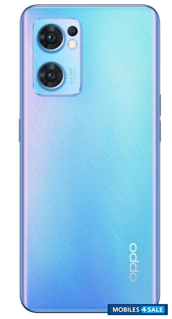Sky Blue Oppo  Reno7 5G