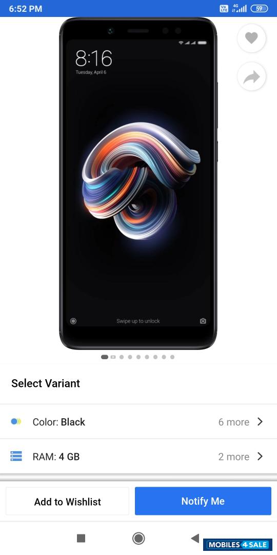 Xiaomi  Redmi note 5 pro