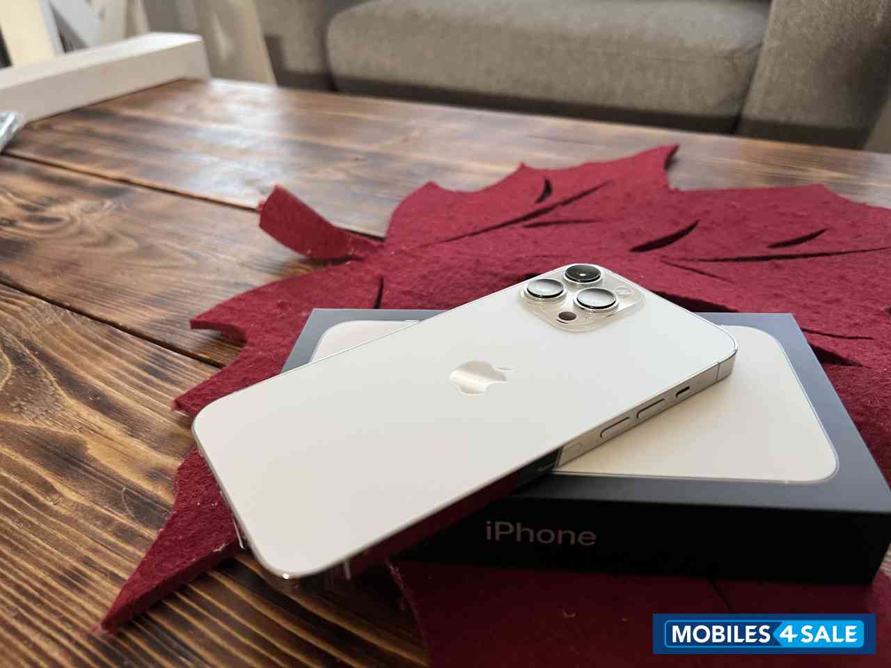 Silver Apple  I phone 13 pro max 256 silver