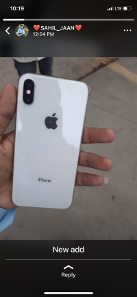 Apple  I phone x