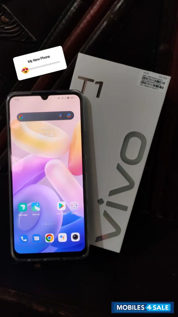 Blue Vivo  vivo T1 44 wallet