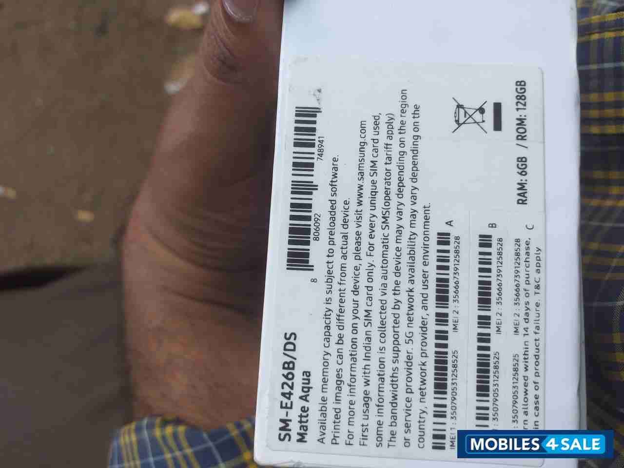 Samsung  Galaxy F42 5G