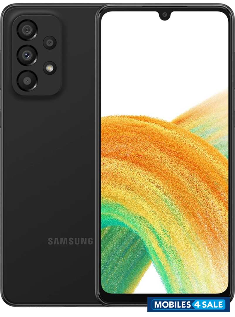 Black Samsung  Galaxy A33 5g