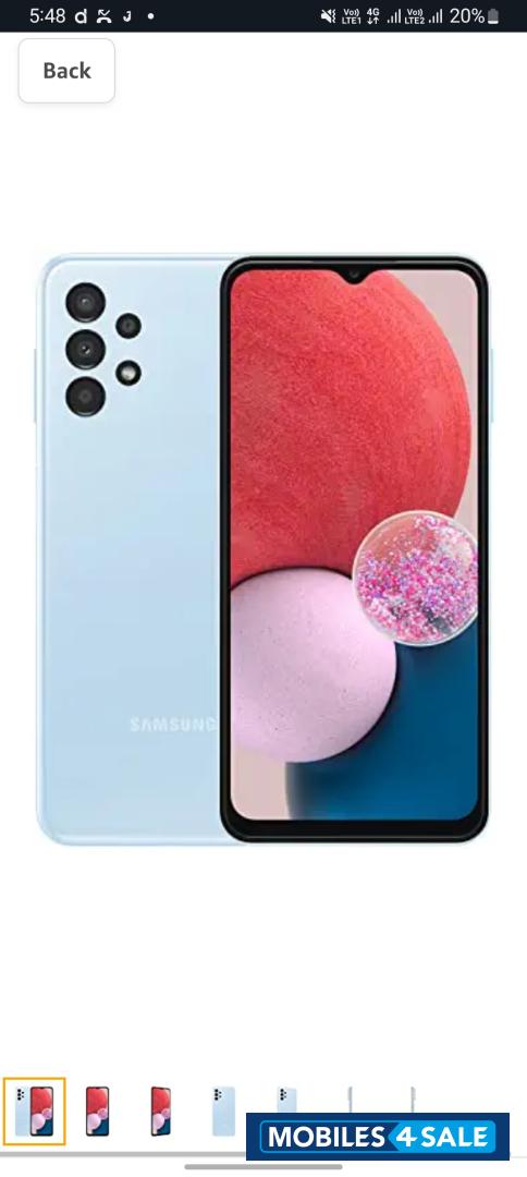 Blue Samsung  Galaxy A13