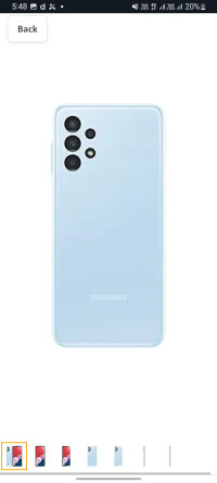 Blue Samsung  Galaxy A13