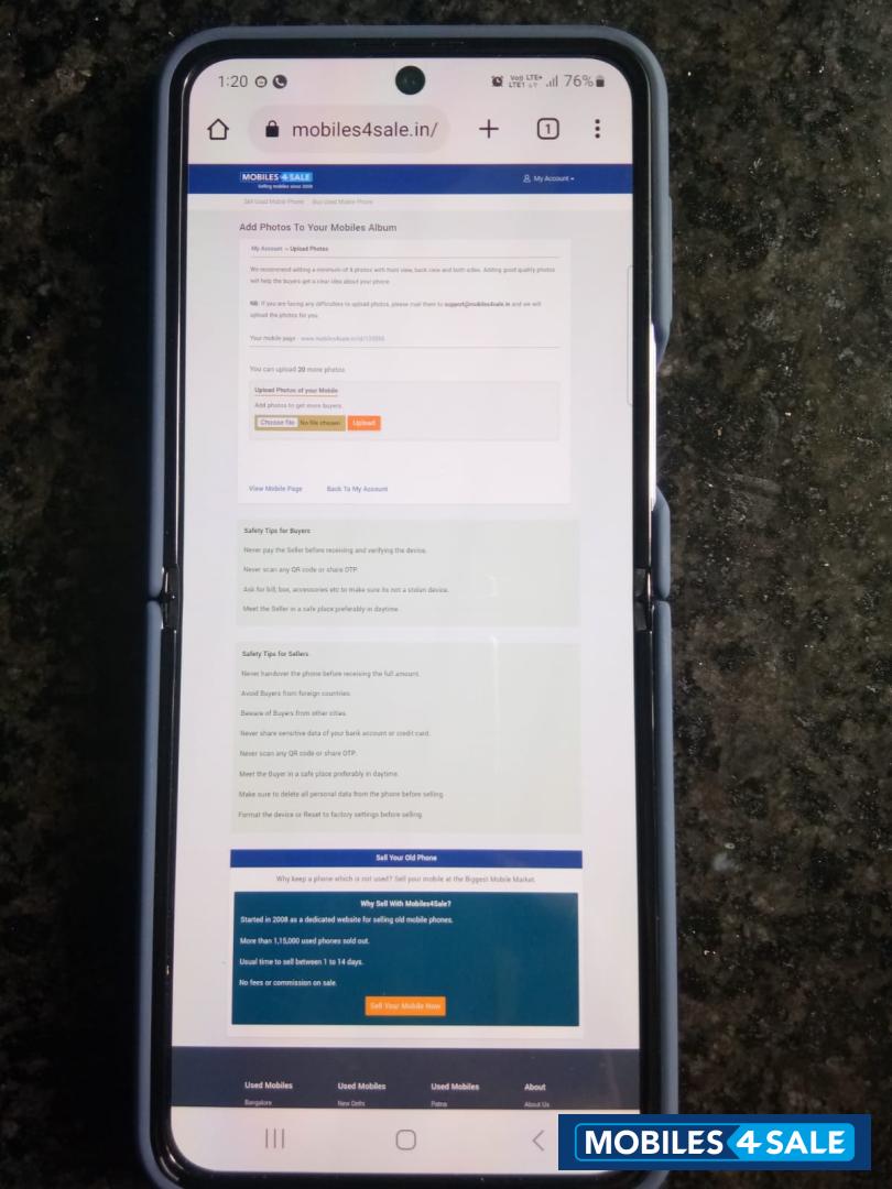 Samsung  Galaxy z4flip