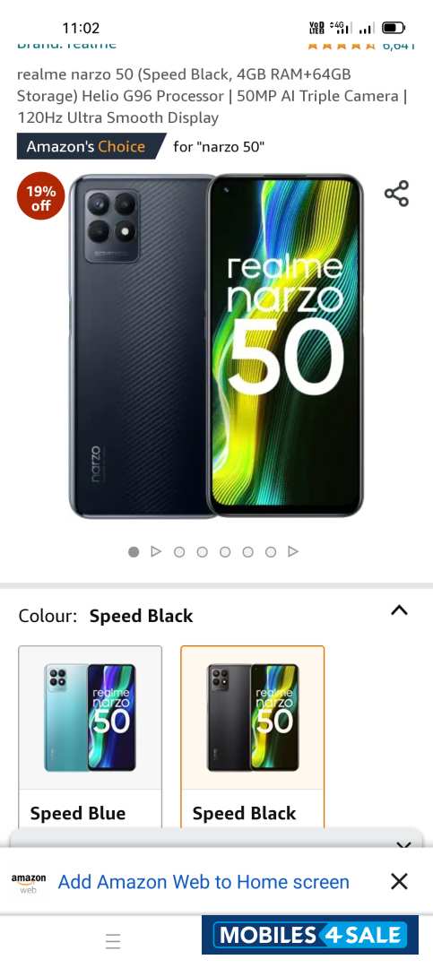Realme  Narzo50