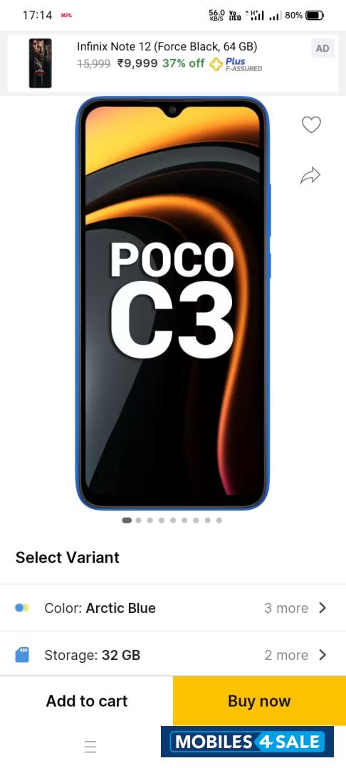 Blue POCO  C3
