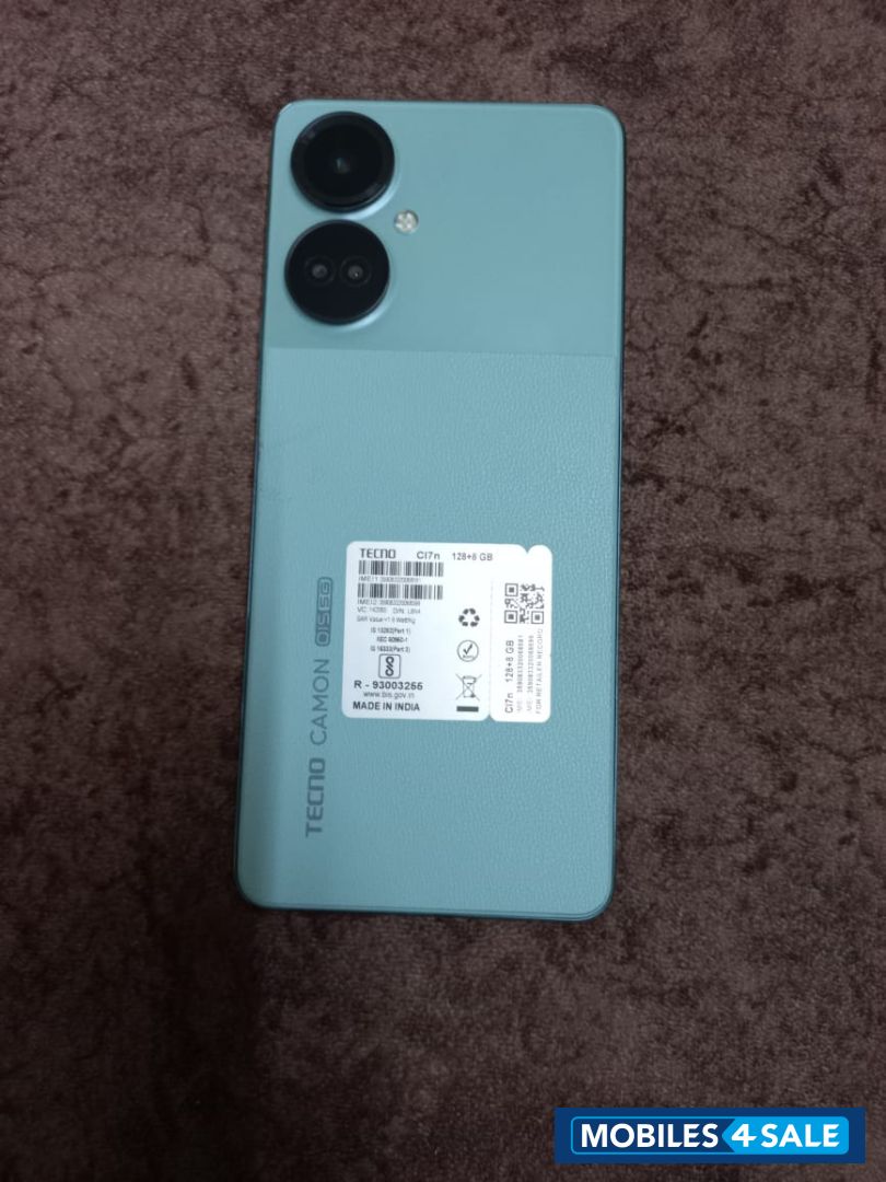 Green Tecno Camon 19 pro 5g green