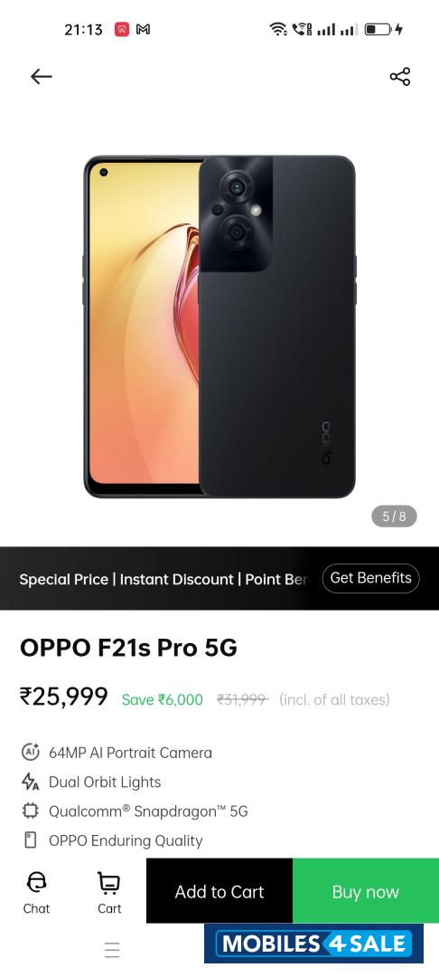 Oppo  F21s pro 5g