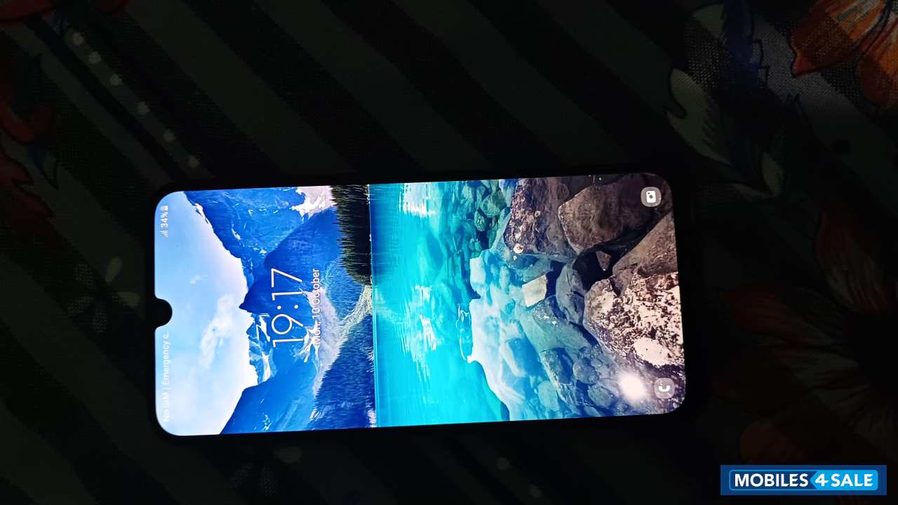 Opal Black Samsung  galaxy m30s