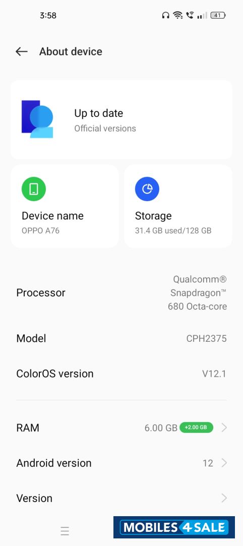Oppo  CPH2375
