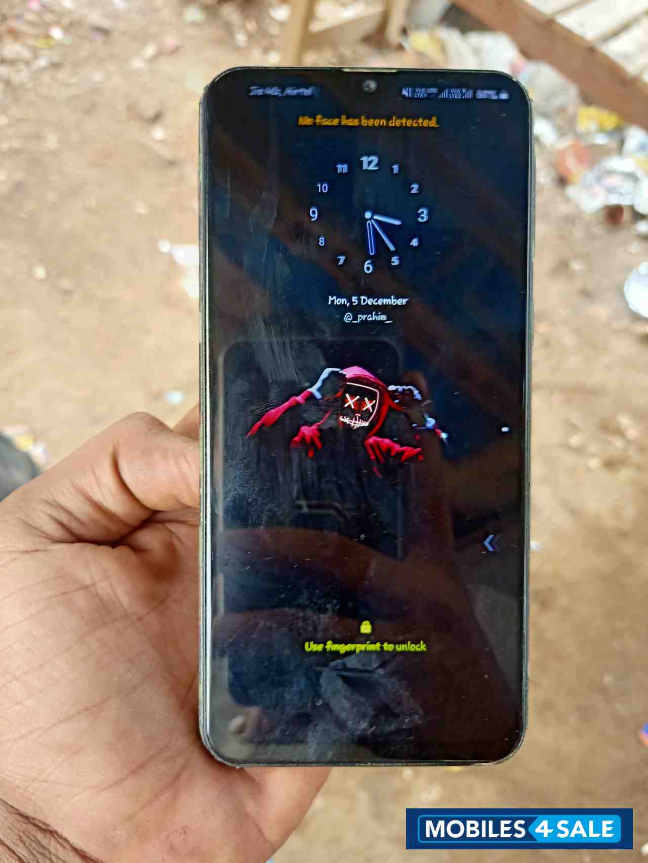 Blue Samsung  Galaxy M20