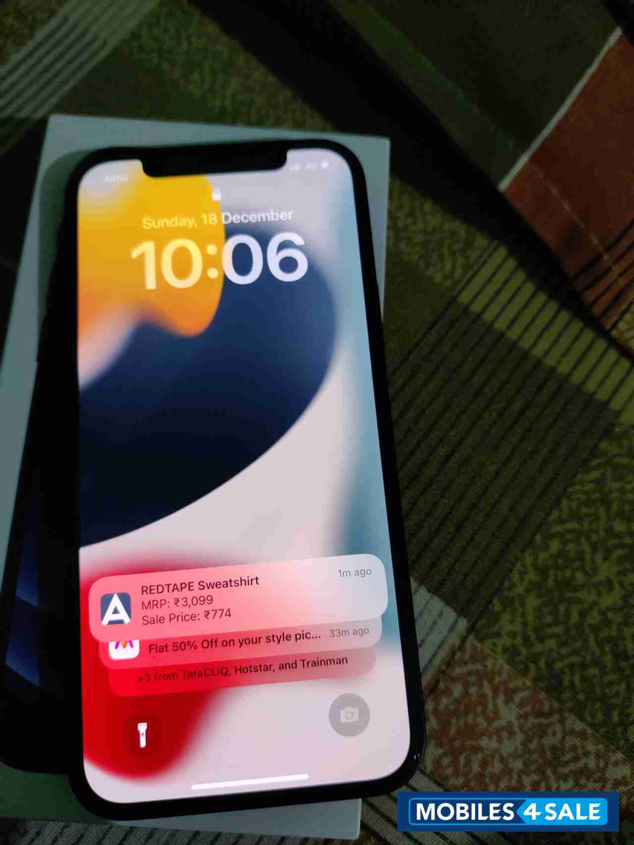 Black Apple  iPhone 12 black 128 gb