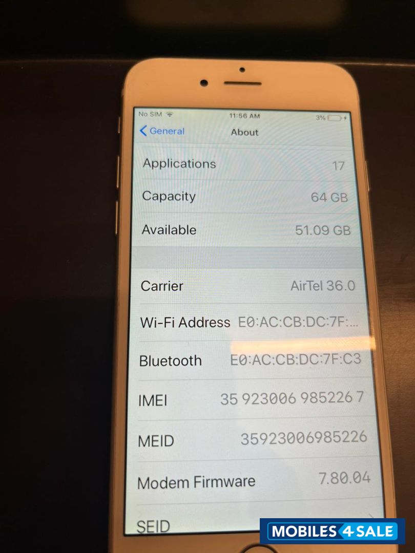 Apple Iphone 6 64 GB Apple Iphone 6 64 GB