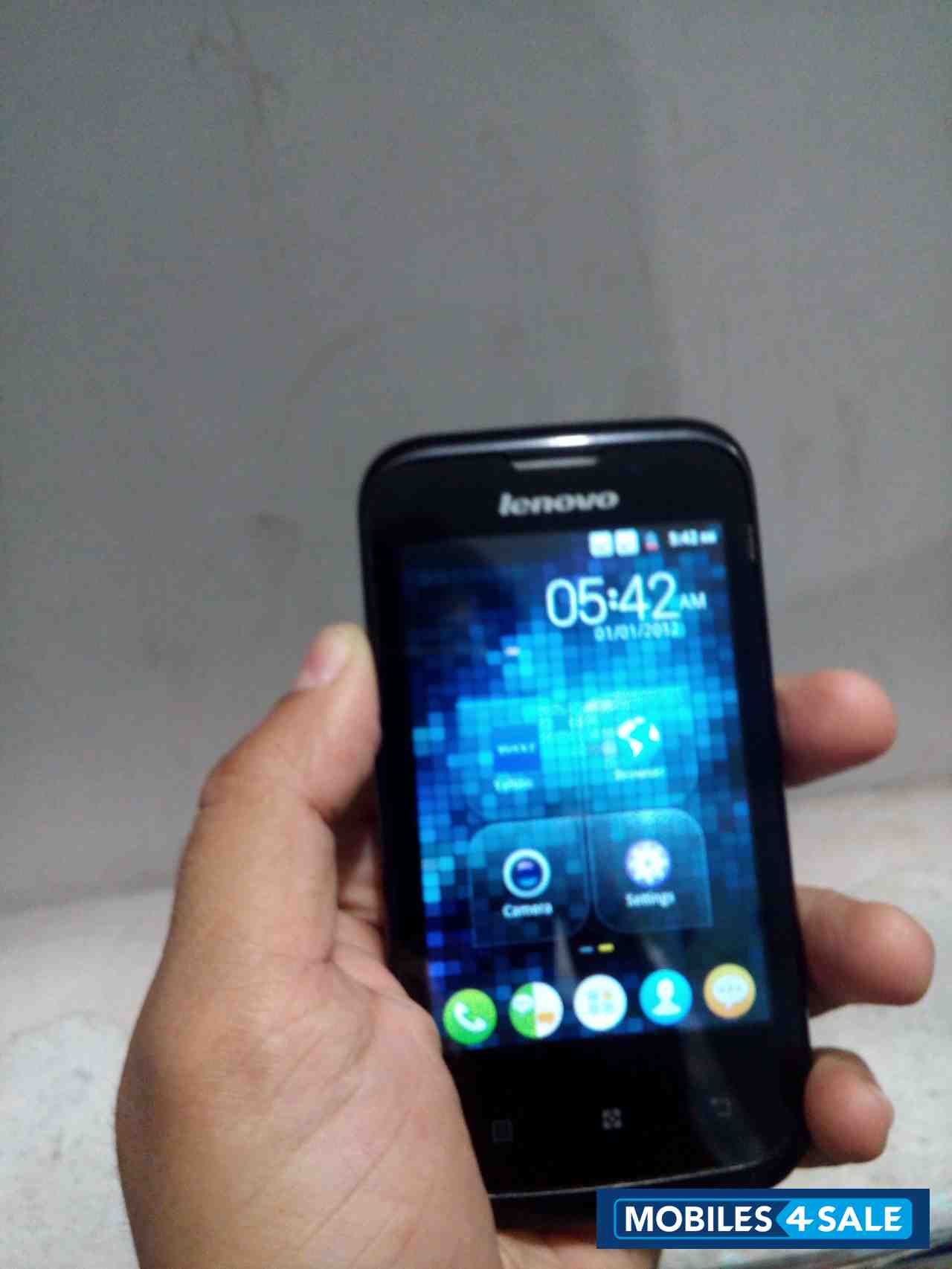 Black Lenovo A60 Plus