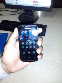 Black Lenovo A60 Plus