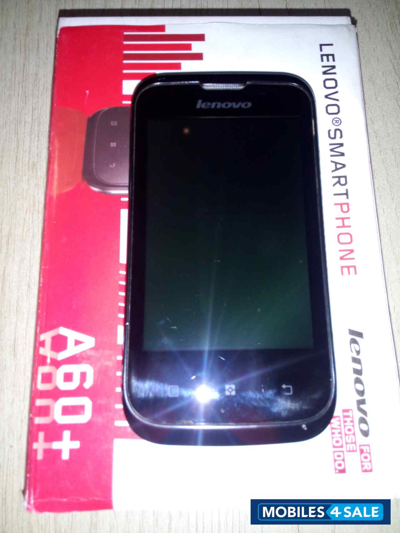 Black Lenovo A60 Plus