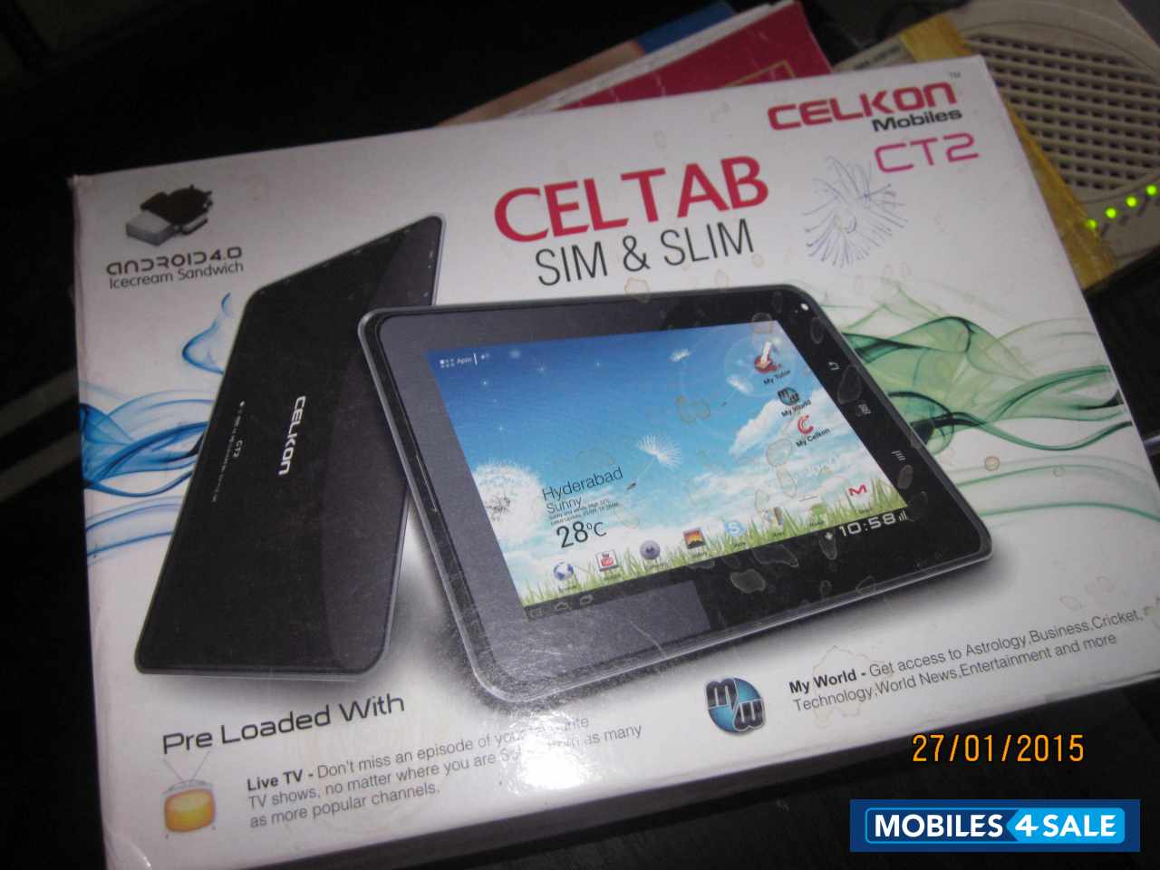 Black Celkon CT2