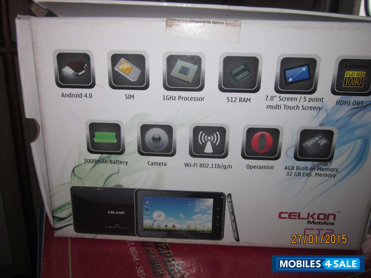 Black Celkon CT2