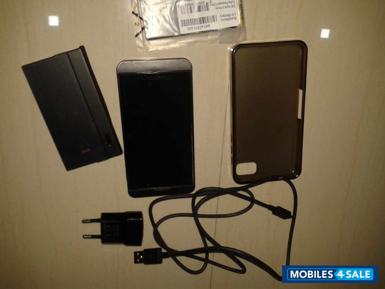 Black BlackBerry Z10