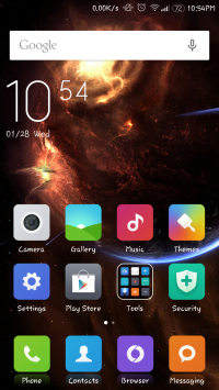 White Xiaomi Redmi Note