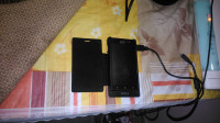 Black Sony Xperia sola