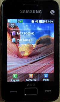 Black Samsung Star 3 Duos