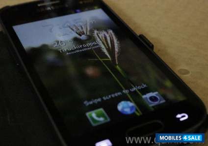 Marble Black Samsung Galaxy S Duos