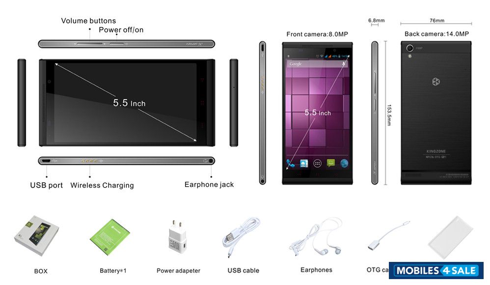 Black Kingzone K1 Turbo