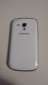 White Samsung Duos