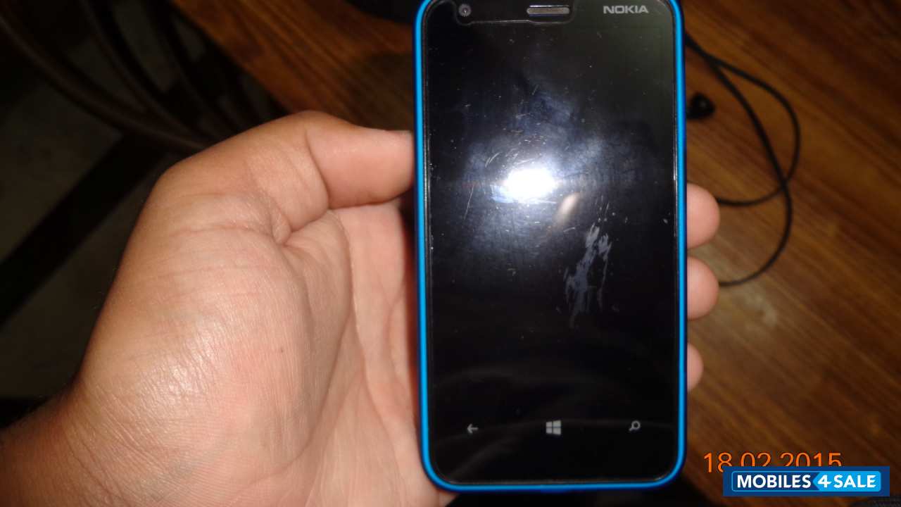 Blue And Yellow Nokia Lumia 620