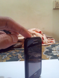 Black Samsung Galaxy Y Duos S6102