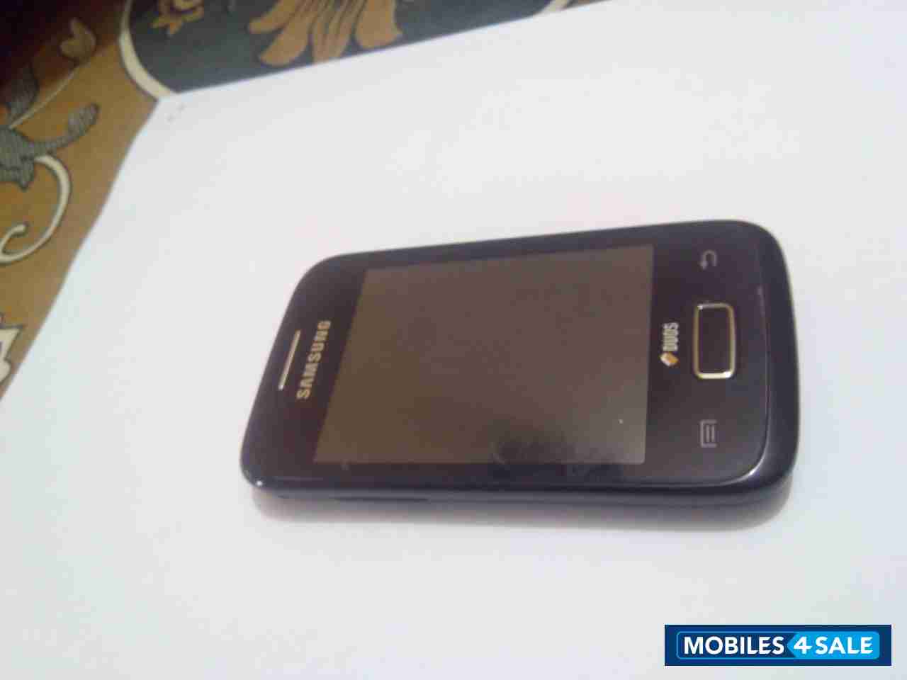Black Samsung Galaxy Y Duos S6102