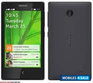 Black Nokia X Dual SIM