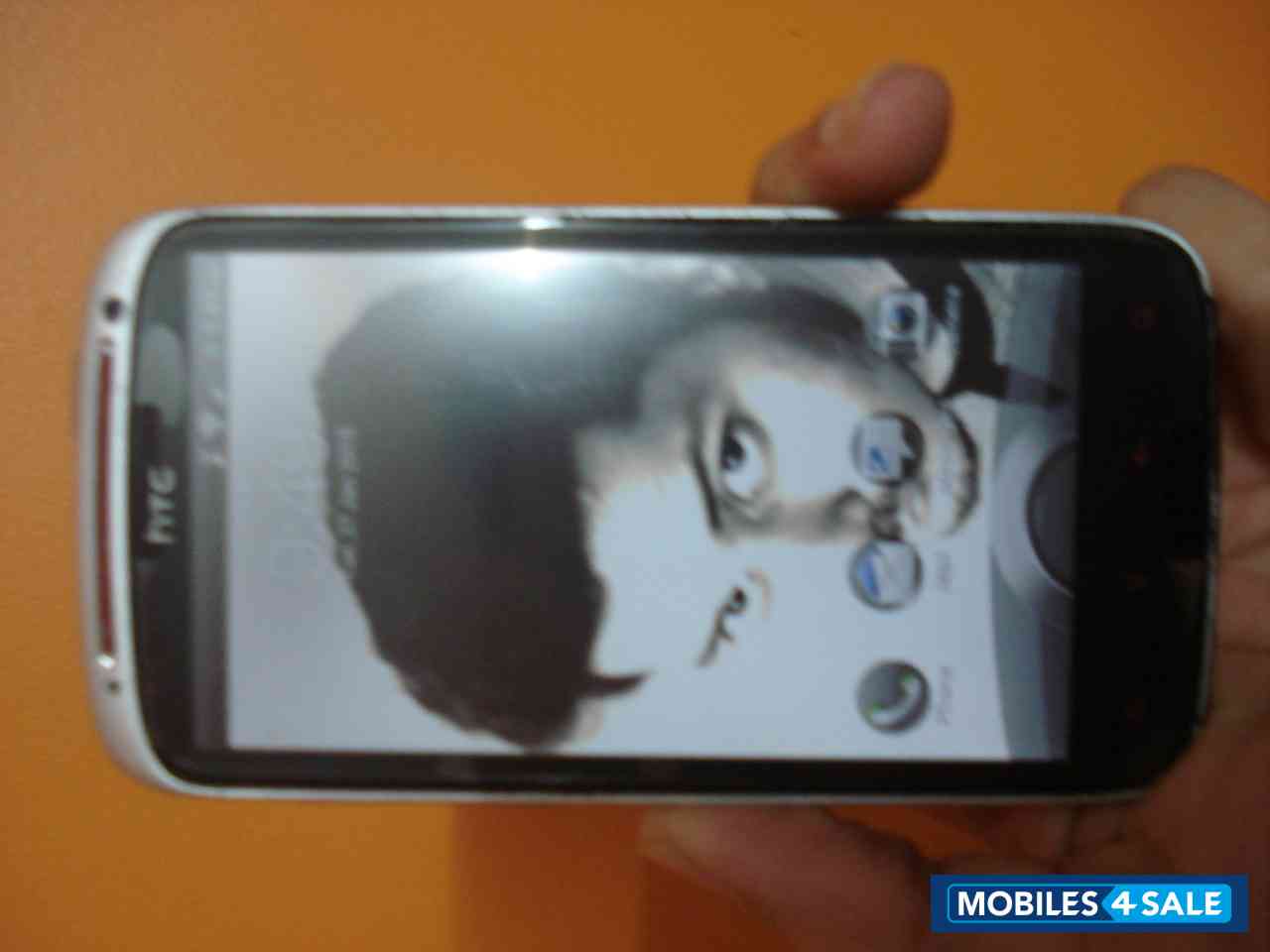 White HTC Sensation XE