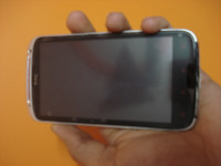 White HTC Sensation XE