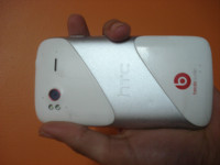White HTC Sensation XE