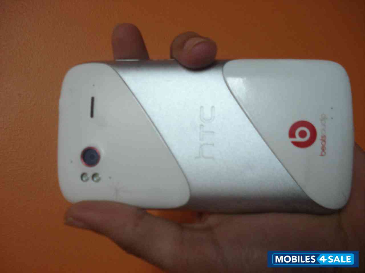 White HTC Sensation XE