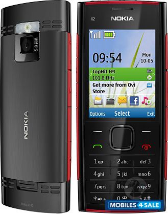 Black & Red Nokia X2