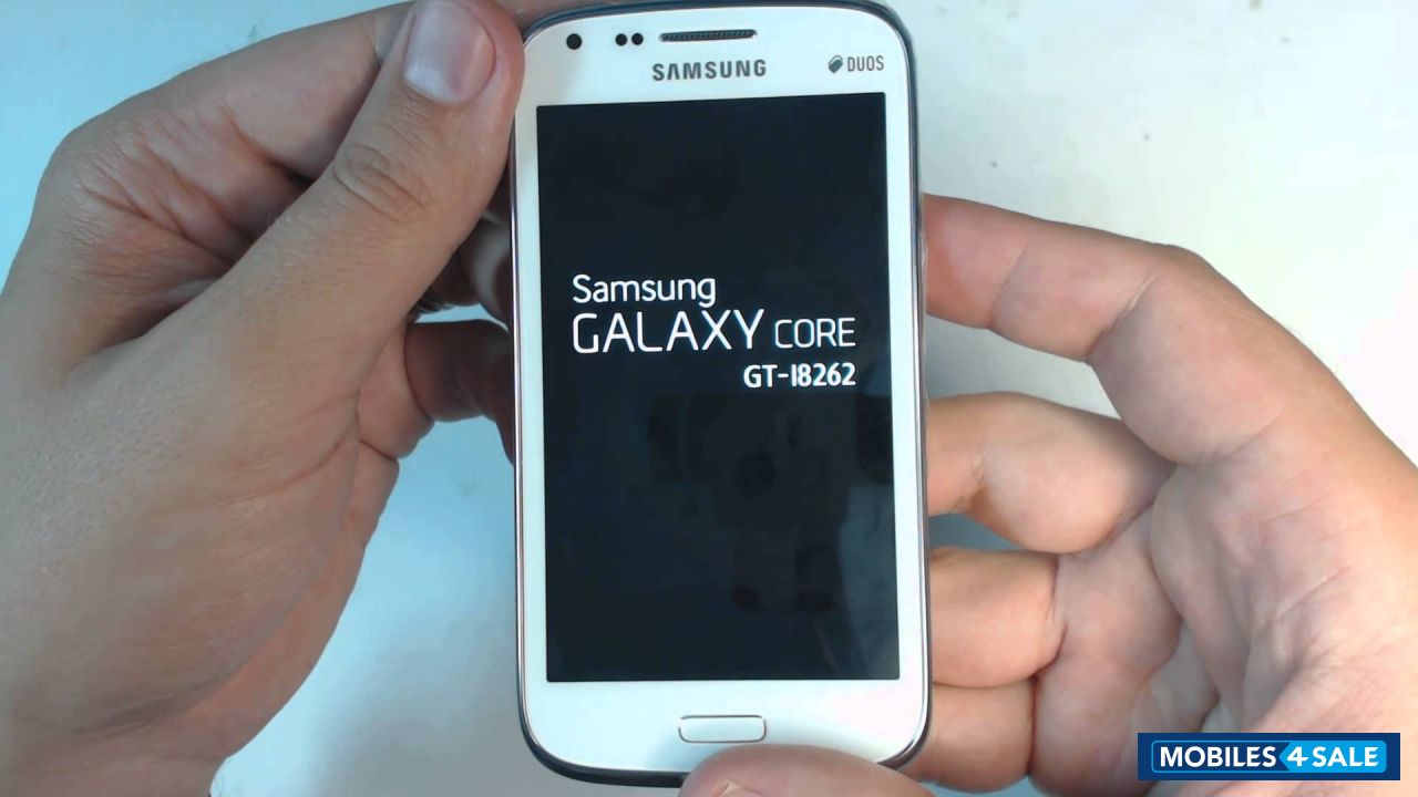 White Samsung Galaxy Core I8260
